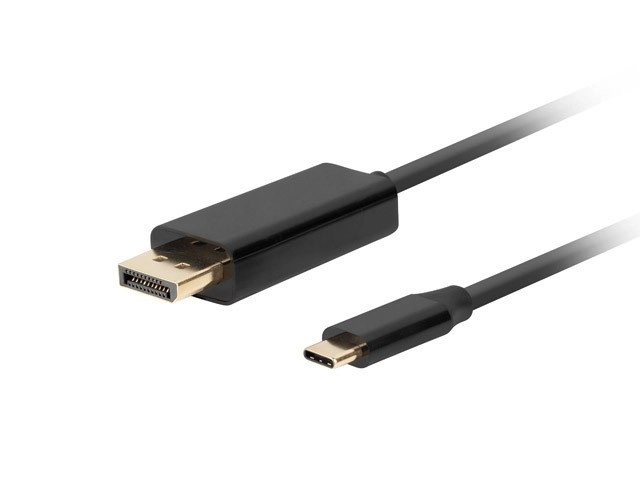 Usb-c to displayport cable 4k 60hz black