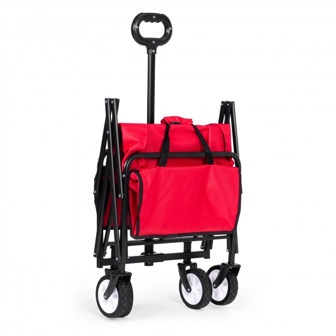 Folding Garden Cart Red 48x90 cm MultiGarden