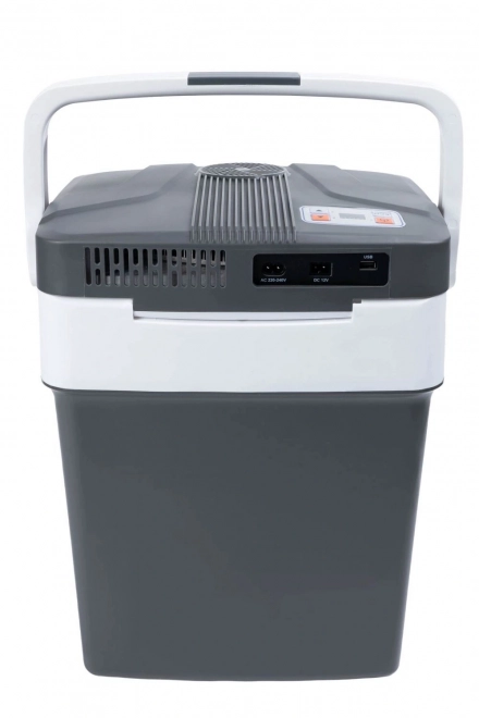 Portable Car Refrigerator with Heating, 29L, Graphite