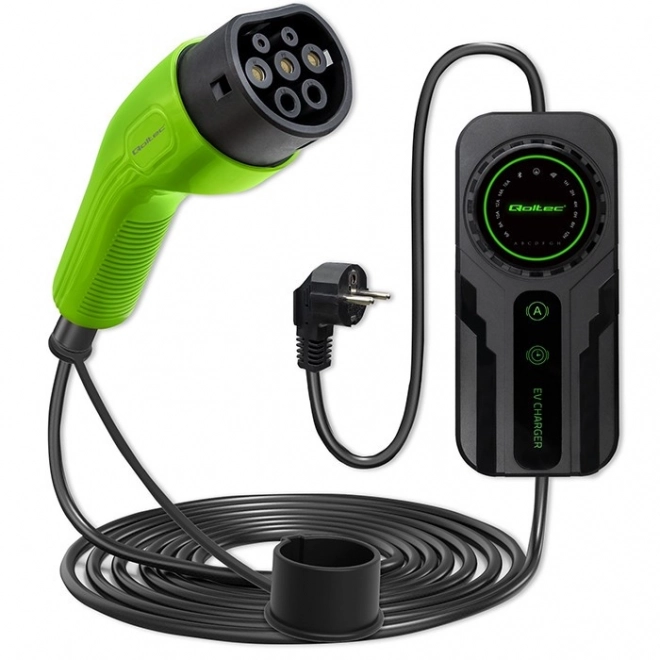 Portable EV Car Charger Type 2 with LCD and Delay Function