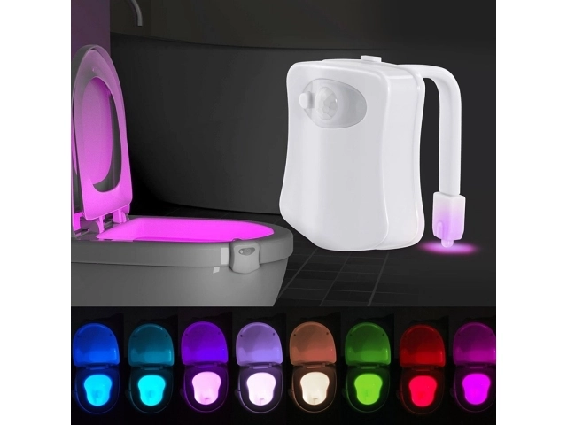 LED Toilet Night Light with Motion Sensor