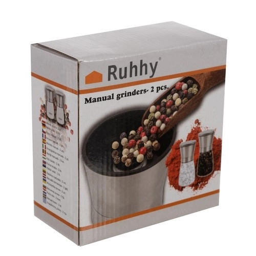 Manual Spice Grinder Set