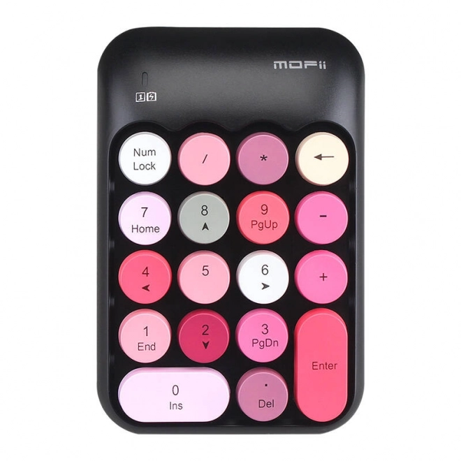 Mofii Wireless Numeric Keypad Black Red
