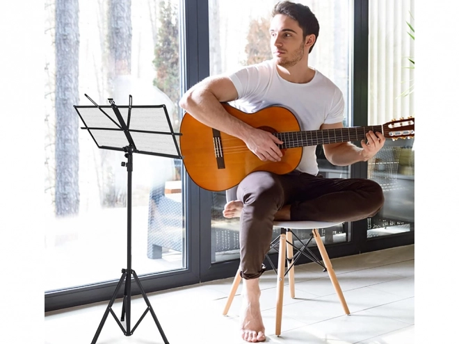 Music Stand with Adjustable Folding Structure 130 cm