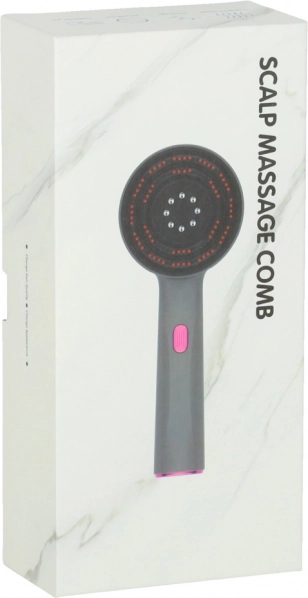 Head Massage Brush with USB and Infrared Light