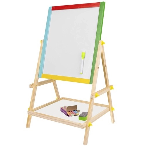 Wooden Double-sided Kids Board Kruzzel