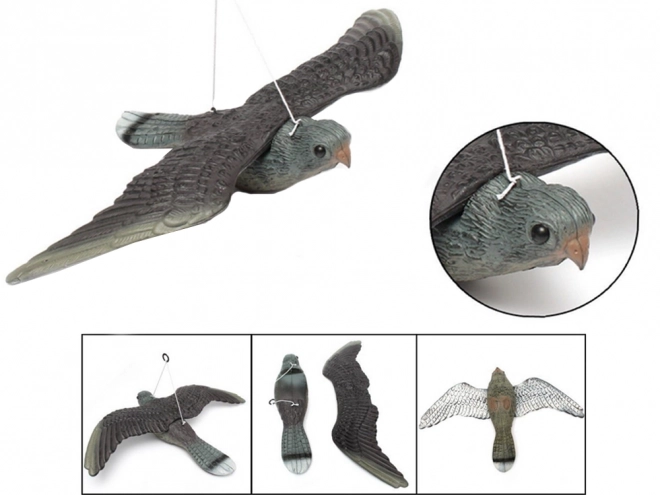 Bird and Rodent Repellent Hawk Figurine