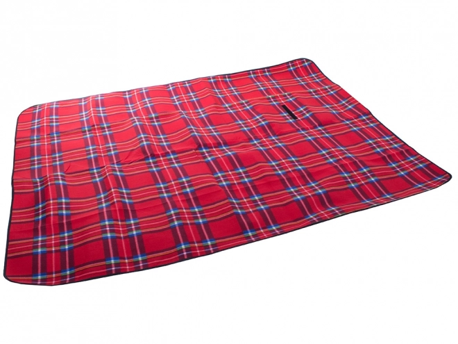Folding Picnic Blanket Red 150 x 200 cm