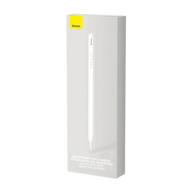 Stylus bianco Baseus con LED per scrittura fluida