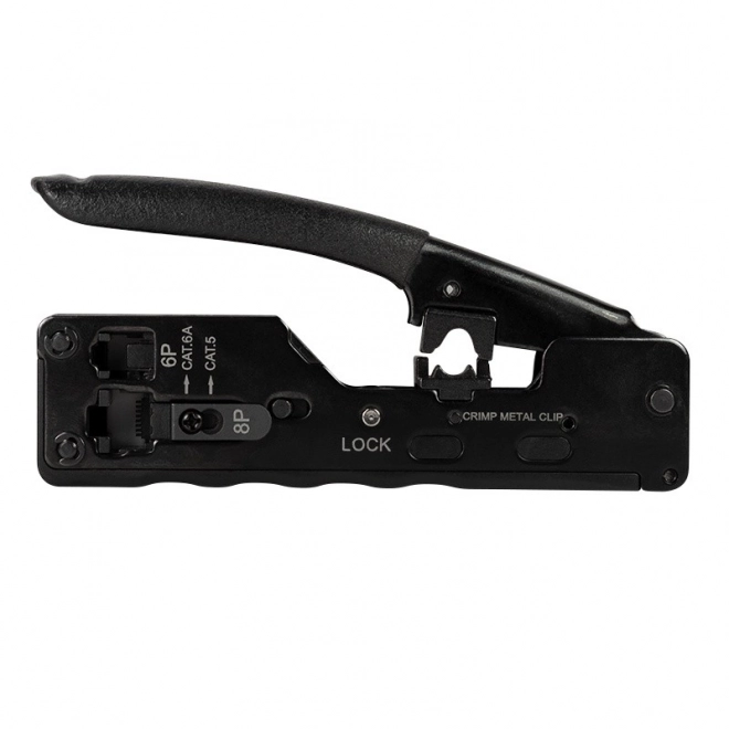 Pinza crimpatrice per connettori CAT5e/6/6a/7 RJ11/12