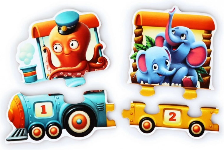 Large and sturdy pieces for small hands