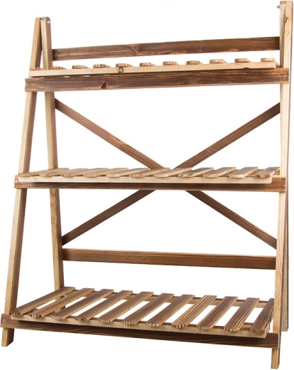 Stabilna A‑konstrukcija s letvastim policama