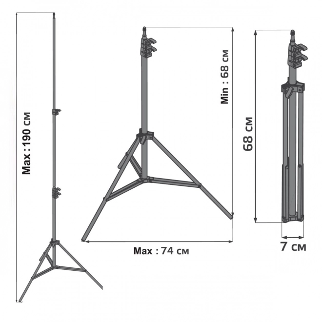 Professional LED Ring Light Stand