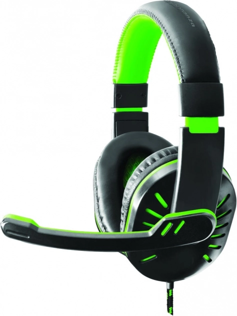 Gaming Headset with Microphone Crow Green