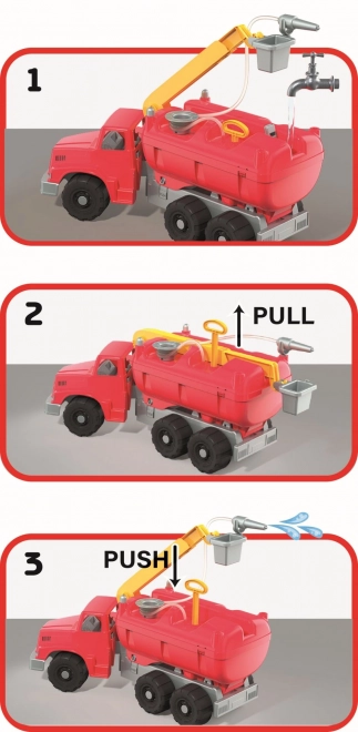 Androni Fire Truck with Ladder and Water Cannon