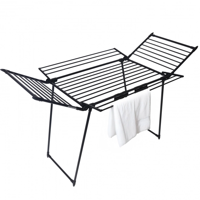 Standing Clothes Dryer with Folding Design, 25 meters, Black