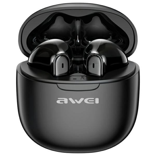 Bluetooth 5.3 Wireless Earbuds with ENC - Black