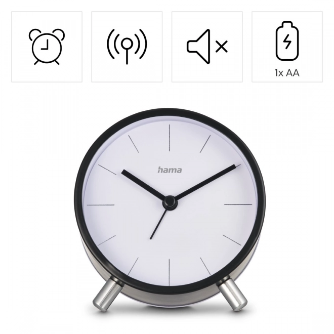 Classic Black Alarm Clock
