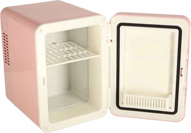 Electric Portable Mini Fridge 2-in-1 Pink 4L