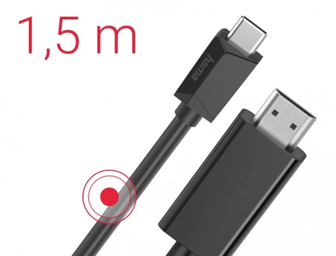 High-Resolution USB-C to HDMI Cable 4K