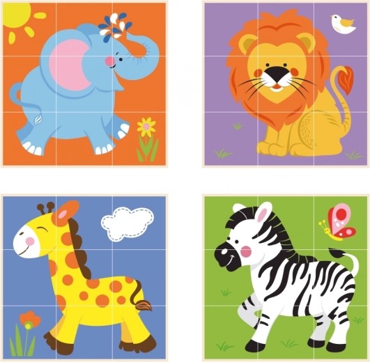 Motivi animali colorati che i bambini ameranno