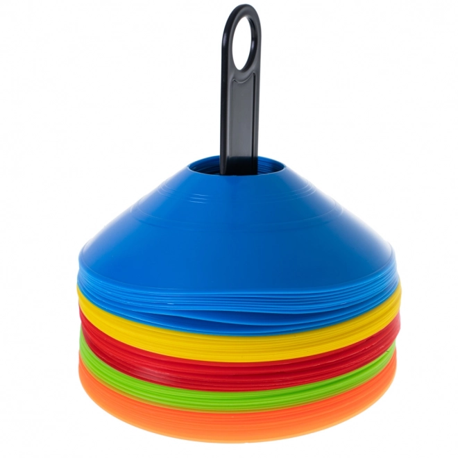 Training Cones in Net - 50 Pieces