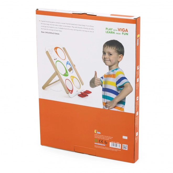 Viga Wooden Target Toss Game with FSC Certification