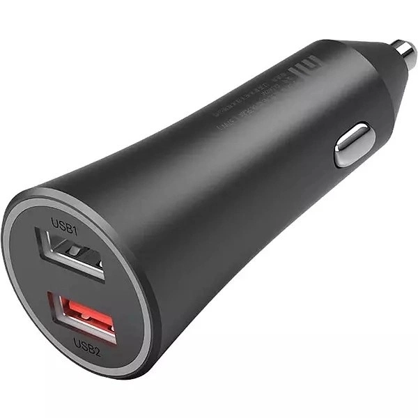 Mi car charger with dual ports