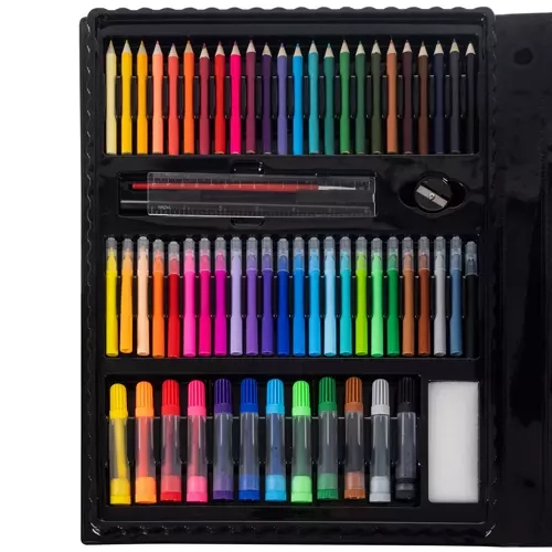 Set artistico da pittura con valigetta 208 pezzi Maaleo
