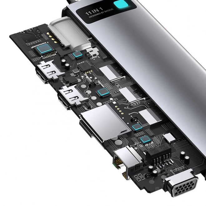 Baseus Metal Gleam 11-in-1 USB-C Hub