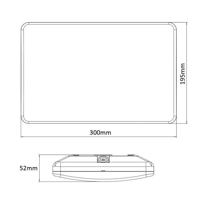 LED House Number Light with Sensor