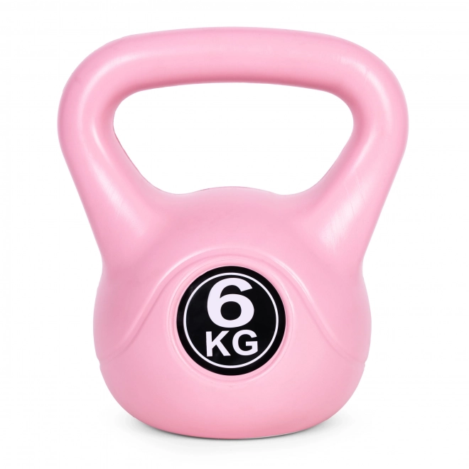 Pink kettlebell for exercise 6 kg ModernHome