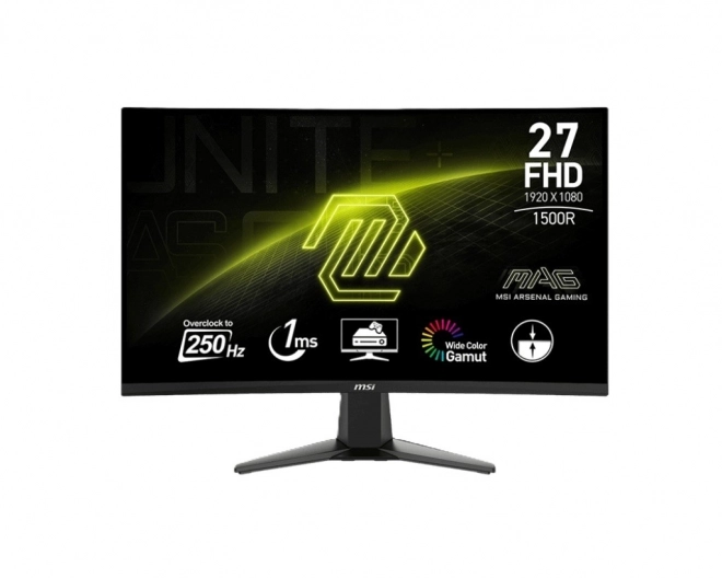 Monitor curvo 27 pollici MAG LED
