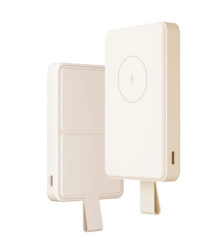 Magnetic power bank with wireless charging