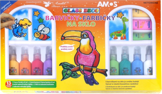 Peintures pour verre 22 ml