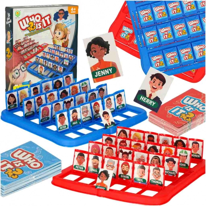 Guessing Family Game Do You Know Who It Is? – pair of boards and cards