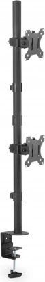 Desktop Mount for Two 32-Inch Monitors 8kg Black