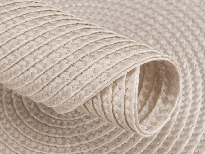 Round Woven Placemats Cream
