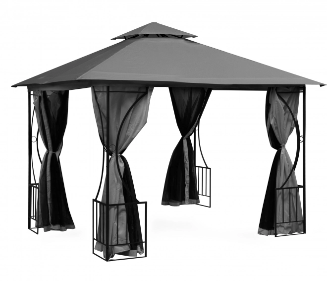 Garden Pavilion Tent 2-in-1 Walls Mosquito Net 3x3
