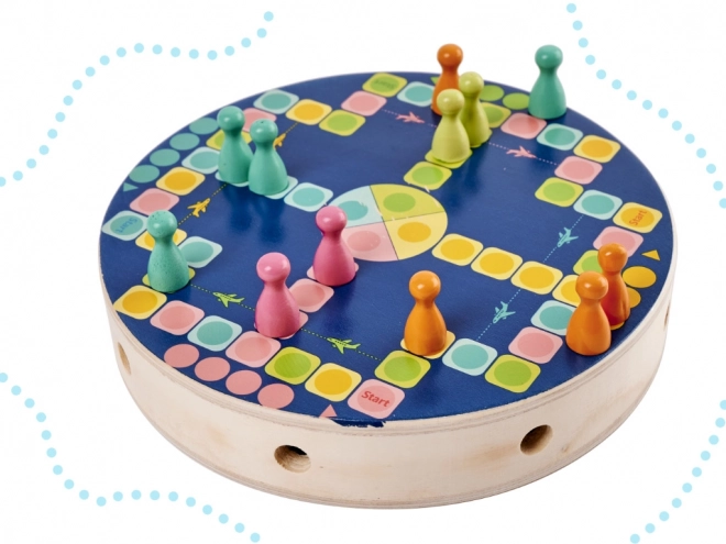 Gioco di abilità familiare pesca e bruchi Montessori