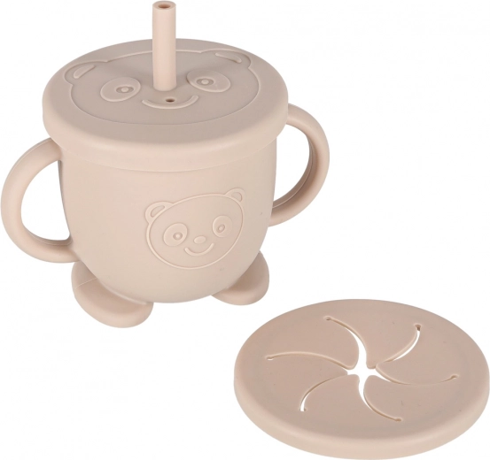 Kelímek 2v1: se slámkou i na svačinku