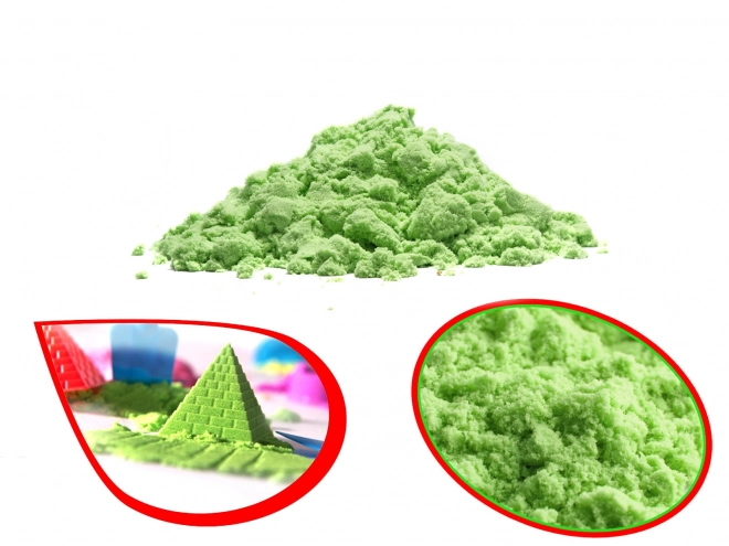 Green Kinetic Sand 1kg Bag – Green
