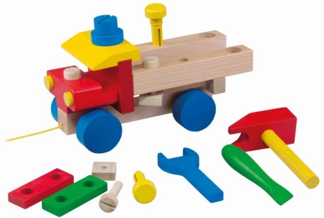 Detoa auto in legno da montare per bambini