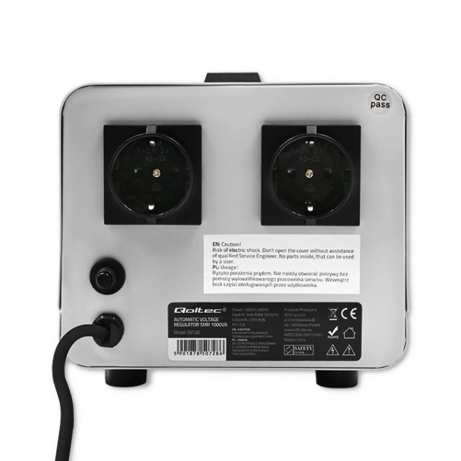 Automatic Voltage Stabilizer Qoltec