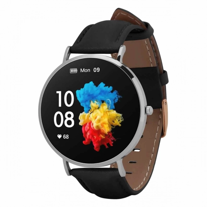 Elegant Smartwatch Verona Silver-Black