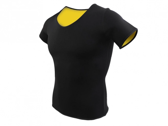 Maglietta Neoprene Fitness Donna Manica Corta