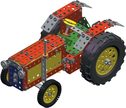 Stevige metalen MERKUR-constructie