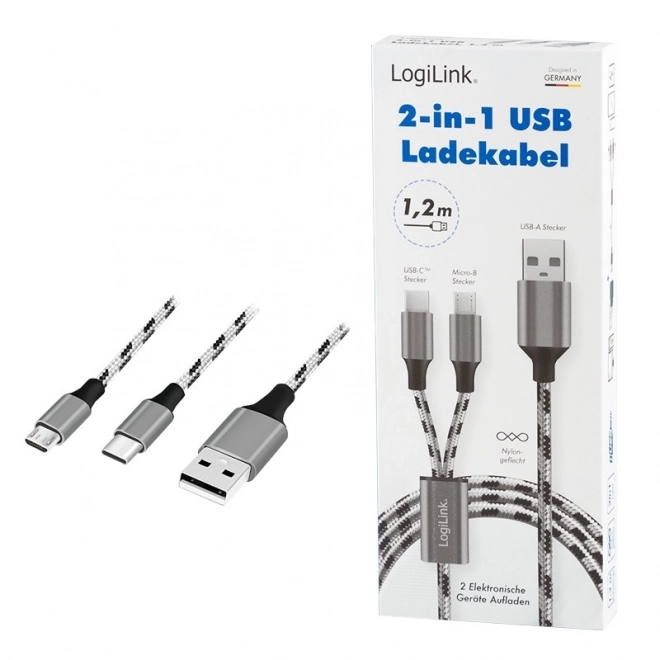 Cavo universale USB 2 in 1 LogiLink