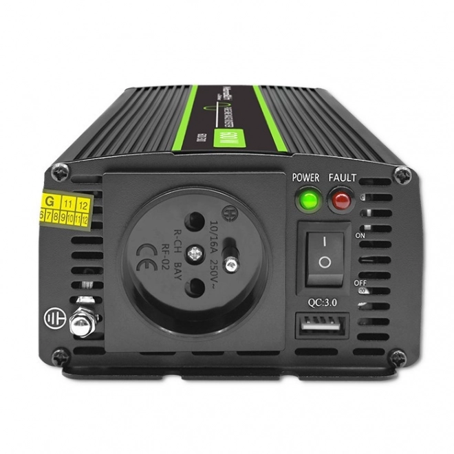 Voltage Converter Qoltec Pure Sine 300W/600W