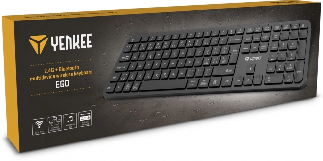Wireless Keyboard EGO Dual 2.4G + BT